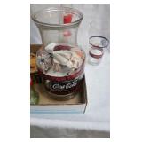 Coca Cola Paperweights, Godfather Pitcher, Misc Coca Cola Paperweights, Godfather Pitcher, Misc