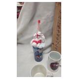 Coca Cola Cup Lot with tin Cup/Train Car. Era Mug w/box Coca Cola Cup Lot with tin Cup/Train Car. Era Mug w/box