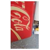 Vintage 2'x5' Coca Cola Sign 1970's Vintage 2'x5' Coca Cola Sign 1970's
