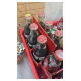 Coke Crate with Coke Collectibles Coke Crate with Coke Collectibles