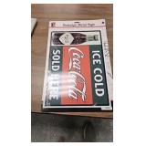 Coke Picture, Cardboard Ad Sign, etc Coke Picture, Cardboard Ad Sign, etc