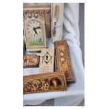 Lot of Cardboard and Wood Pencil/Trinket Boxes Lot of Cardboard and Wood Pencil/Trinket Boxes