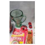 Coca Cola Die Cast, pewter mug, tins, glass, yo-yo etc Coca Cola Die Cast, pewter mug, tins, glass, yo-yo etc