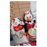 Coca Cola Musical Bank w Bears, tins, Planter, etc Coca Cola Musical Bank w Bears, tins, Planter, etc