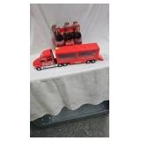 Coke Silverware Set, Semi and Trailer, Nascar Themed Bottles Coke Silverware Set, Semi and Trailer, Nascar Themed Bottles