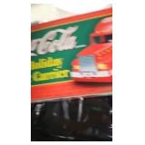 Coca Cola Wood Crate, Bottles, '99 Holiday Classic Carrier Coca Cola Wood Crate, Bottles, '99 Holiday Classic Carrier