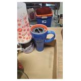 Coke Cooler Glass Set, additional Cups Coke Cooler Glass Set, additional Cups