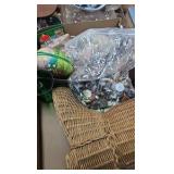 Cherub Wall Shelf and Various Vintage Items Cherub Wall Shelf and Various Vintage Items