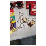 Coca Cola Napkins, tins, wood décor sign, wallets Coca Cola Napkins, tins, wood décor sign, wallets