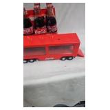 Coke Silverware Set, Semi and Trailer, Nascar Themed Bottles Coke Silverware Set, Semi and Trailer, Nascar Themed Bottles