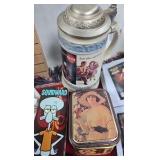 Coca Cola Throw, Patches, Tins, Case Coca Cola Throw, Patches, Tins, Case