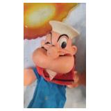 Vintage Wall Shelves and Popeye Puppet Vintage Wall Shelves and Popeye Puppet