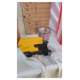 Coca Cola Fountain Advertising(movie theatre?), Cast Iron Delivery Truck Coca Cola Fountain Advertising(movie theatre?), Cast Iron Delivery Truck