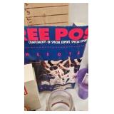 Coke Clock, Pitcher, Bottles, Cards Coke Clock, Pitcher, Bottles, Cards