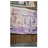 Coke Picture, Cardboard Ad Sign, etc Coke Picture, Cardboard Ad Sign, etc