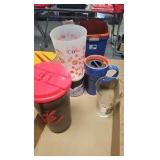 Coke Cooler Glass Set, additional Cups Coke Cooler Glass Set, additional Cups