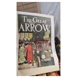 Lot of 2 flats of Vintage Auto Ads,and Misc Lot of 2 flats of Vintage Auto Ads,and Misc