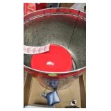 Coca Cola Musical Bank w Bears, tins, Planter, etc Coca Cola Musical Bank w Bears, tins, Planter, etc