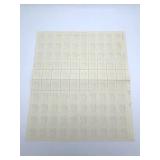 Scott #2181, 23 Cent Mary Cassatt Sheet of 100 Stamps