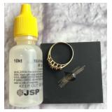 Vintage Women's 10K Gold Ring (1.33 grams total weight) - Size 7