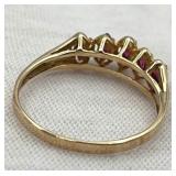 Vintage Women's 10K Gold Ring (1.33 grams total weight) - Size 7