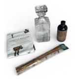 New Moose Themed 8' Decanter, Sealed Earl Giles Bittered Syrup, New Paddle Stirring Sticks and More!