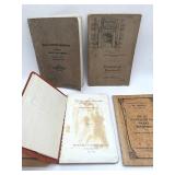 Lot of Antique and Vintage Train Locomotive Booklets