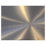 Vintage Pewter Bowl (Norway) / Traditional Rosemaling pattern / 2 1/4' x 8 1/2'