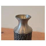 Vintage 10' Pewter Table Vase by Hagness (Norway)