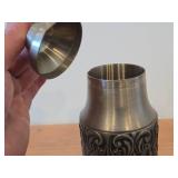 Vintage 11 1/2' Pewter Table Vase by Hagness (Norway) / Selba pattern