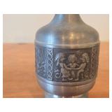 Vintage 8' Pewter Table Vase by Dovre (Norway) / Mid 20th Century style