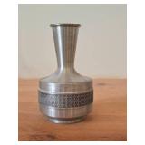 Vintage 6' Norsk Tinn Pewter Table Vase by Menuett (Norway)