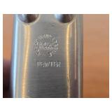 Lot of (7) Norsk Tinn Pewter Housewares - (4) Napkin Holders, (1) Napkin Holder by Rolf, (2) Salt and Pepper Shakers (Norway)