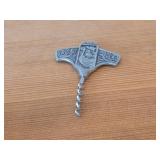 Konge Tinn Norway Pewter Corkscrew and Pewter Pitcher / Vase