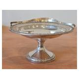 178-grams Sterling Silver Compote Pedestal Dish by Hastor 3 1/4' x 6'
