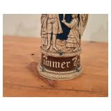 Vintage Beer Stein with Pewter Lid (Germany)