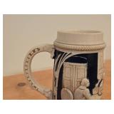 Vintage Stoneware Beer Stein (Germany)