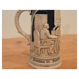 Vintage Stoneware Beer Stein (Germany)