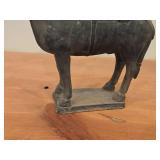 Vintage Chinese Terra Cotta Warrior Horse (Tang) theme Replica Statue