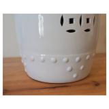 Ceramic Garden Stool / Chinese style / 18 1/2'