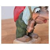 Troll theme Authentic Handcarved Wooden Figurine by Henning Engelsen (Norway)