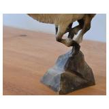 Troll theme Authentic Handpainted / Handcarved Wooden Figurine by Henning Engelsen (Norway)