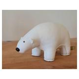 Vintage Zuny Polar Bear theme Handmade Bookend / Door Stop / Décor