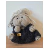 Vintage Troll theme Soft Scuplture by Lillebeth Wang Todal / Handmade Traditional Scandinavian Needled-Felting  style / Norway