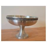 Vintage Pewter Bowl (Norway) 6 1/2' x 10'