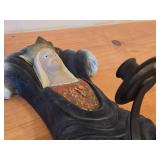 Hand Carved Wall-Mount Candleholder by Henning (Norway)