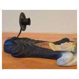 Hand Carved Wall-Mount Candleholder by Henning (Norway)