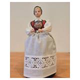 Vintage Norwegian Hardanger theme Doll