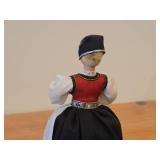 Vintage Norwegian Hardanger theme Doll