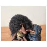 Scandinavian Trolls Embracing theme Figurine by Paul Bonner© Bebe® (Norway)